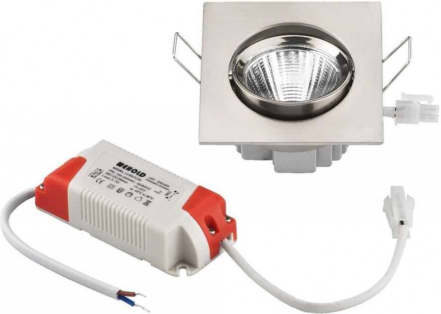 MONACOR Ldsq-755c/wws Led-Einbaustrahler