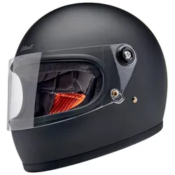 Biltwell Gringo S, Integralhelm - Matt-Schwarz - XS