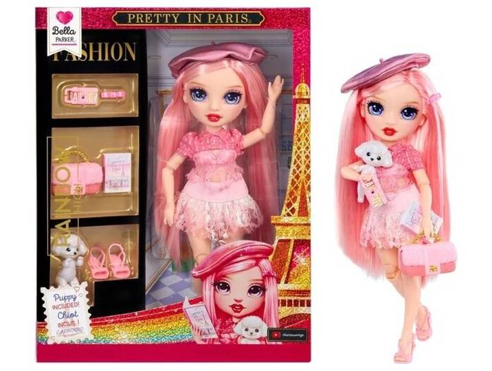 Rainbow High Pretty in Paris Modepuppe - Bella