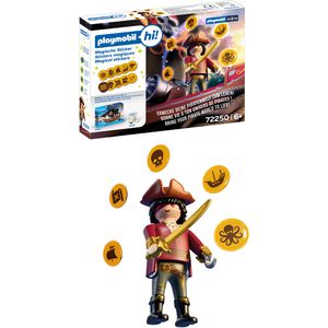playmobil Spielset hi, Magische Sticker 71530, ab 6 Jahre, Piraten, 7 Teile