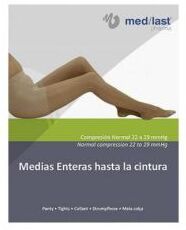 Medilast Normale beige Strumpfhose klein
