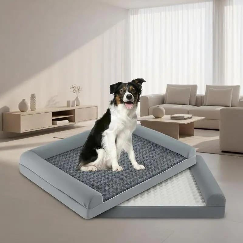 Orthopedisch hondenbed XL met ovaal schuimkussen