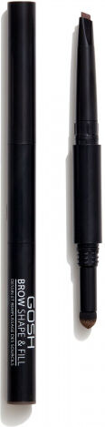 Gosh Lápiz Doble para las Cejas 002 Graubraun 001 braun