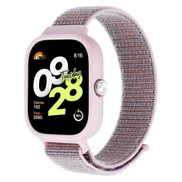 Beline pasek Redmi Watch 4różowy/pink (Nylon) (14393085)