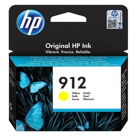 HP 912 Yellow Original Ink Cartridge (3YL79AE#NE1)