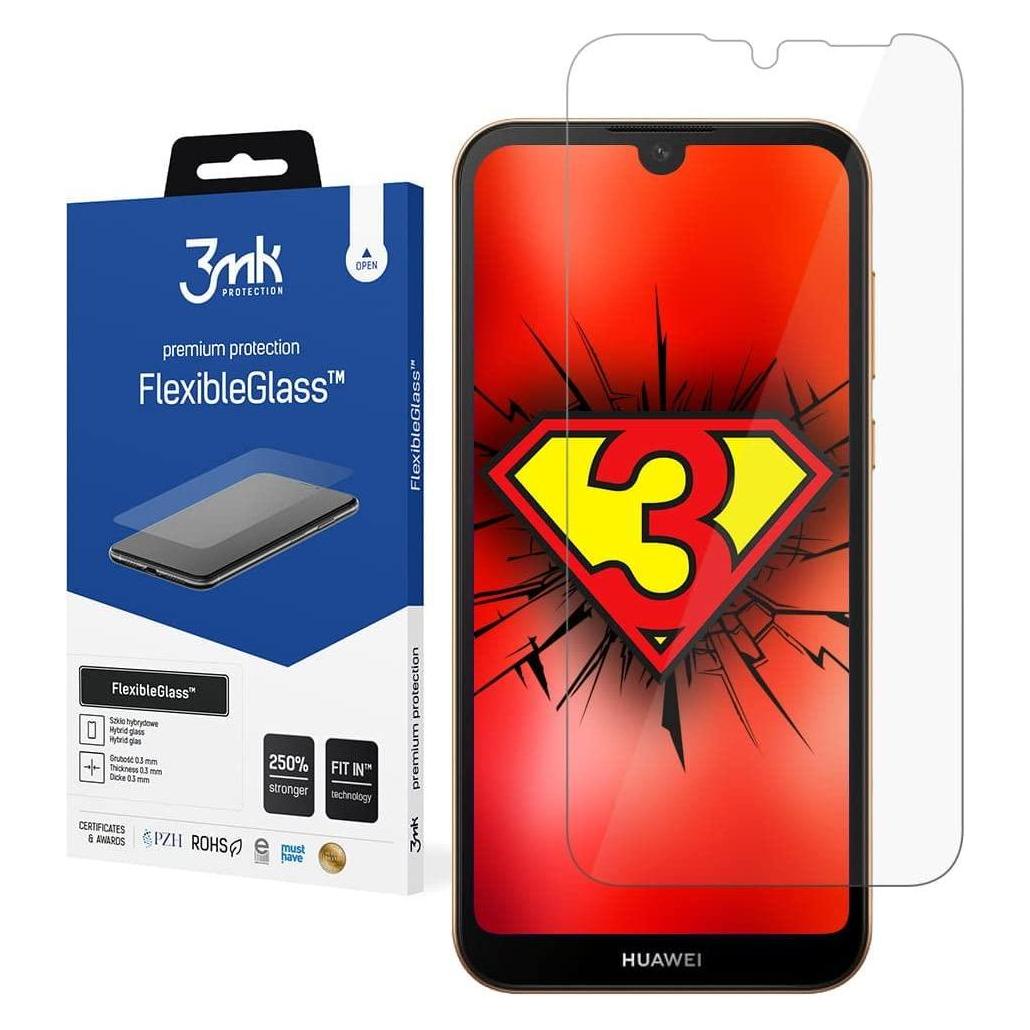 3MK FlexibleGlass Huawei Y5 2019 Szkło Hybrydowe (1 Stk., Vivo Y5) (3mk Glass(832))