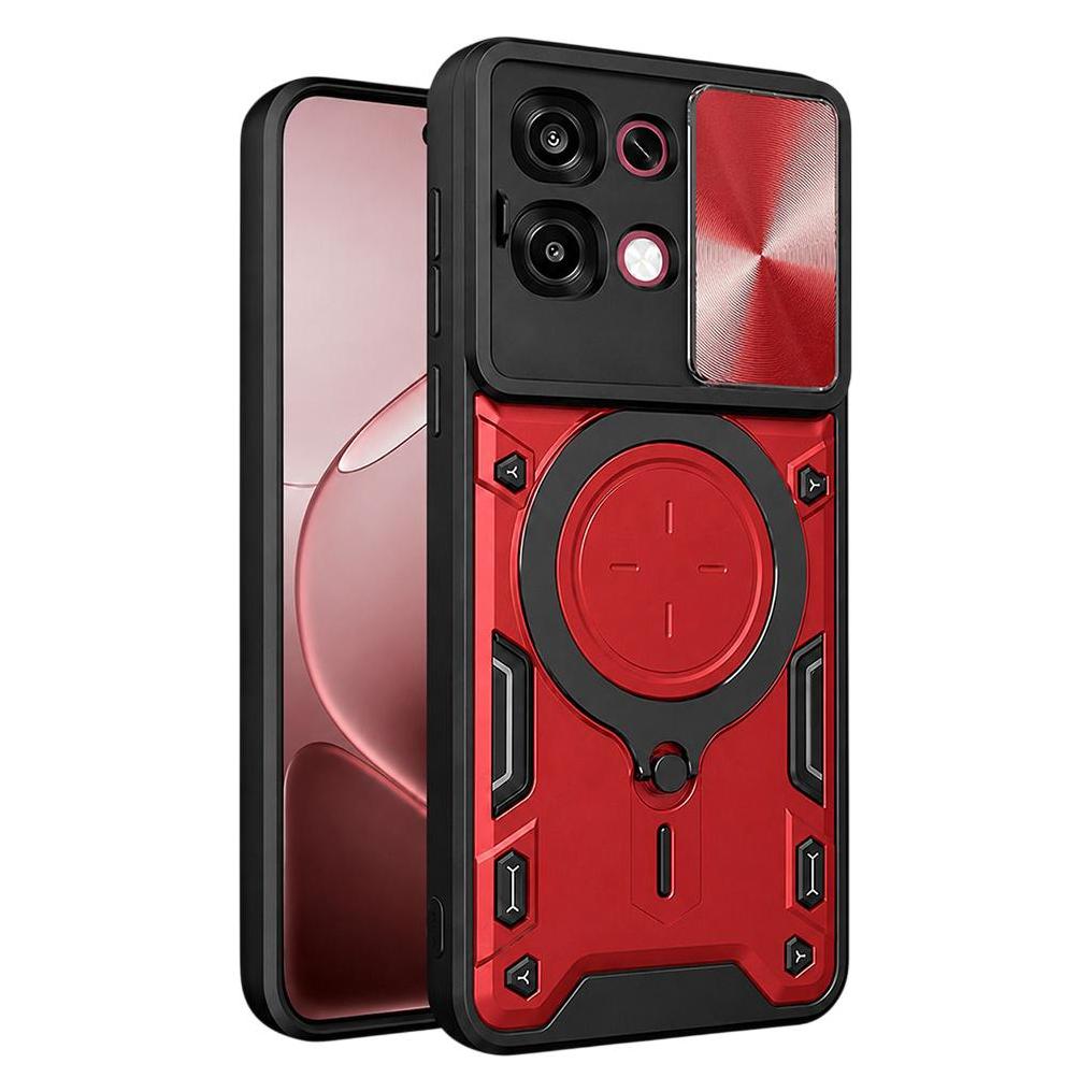 Techsuit - CamGuard Pro - Oppo A6 Pro 4G / A6 Pro 5G - Red (Oppo A6 5G) (70550115)