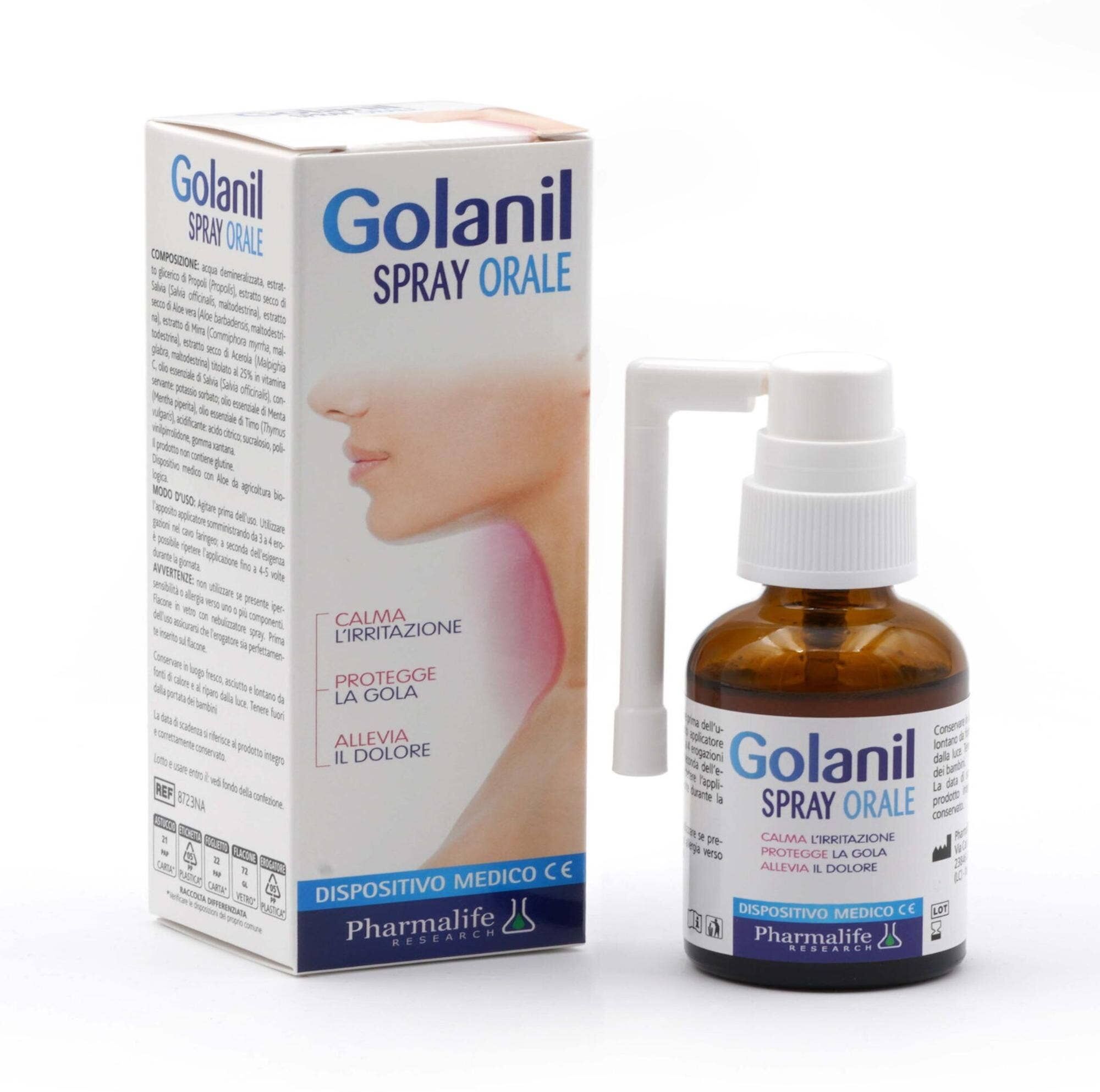 PHARMALIFE Golanil Spray Orale 30ml 