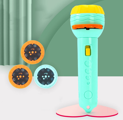 Playful Picks Educational Story Prop Flashlight Projector Toy For Kids Perfect Birthday, Holiday & Creative Gift Green
