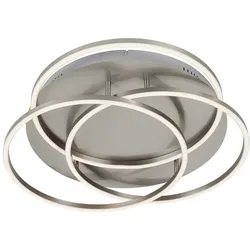 Briloner  Frame  LED  Deckenleuchte  Metall  matt-nickel  546x100mm