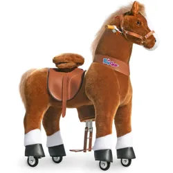PonyCycle - Pferd, hellbraun, Blesse weiß, M/L