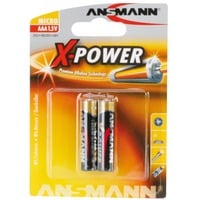 X-Power Alkaline Batterie Micro AAA / LR03 2 Stück