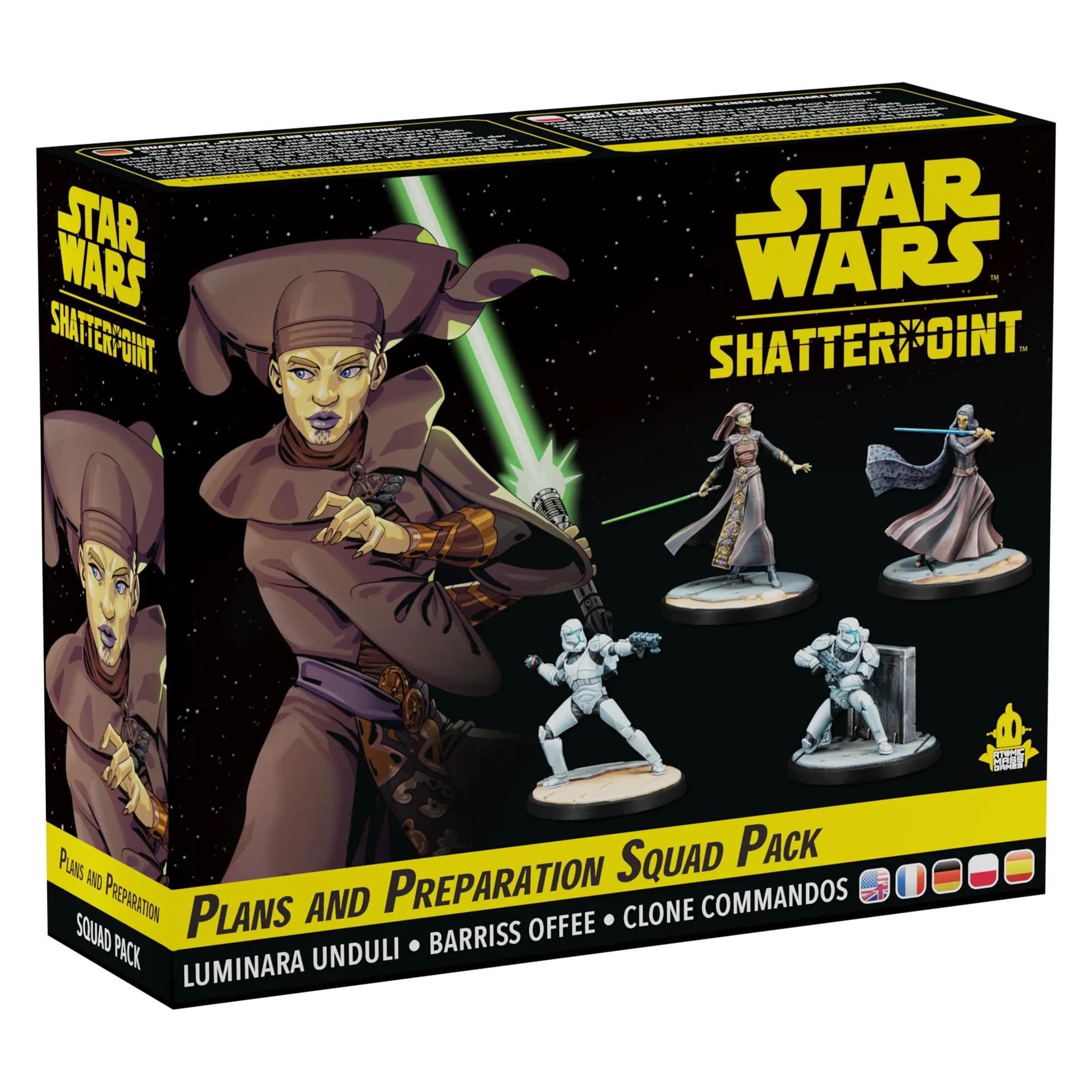 Atomic Mass Games Star Wars: Shatterpoint - Plans and Preparation Squad Pack (Planung und Vorbereitung) (Deutsch, Multilingual, 2 Spieler) (AMGD1008)