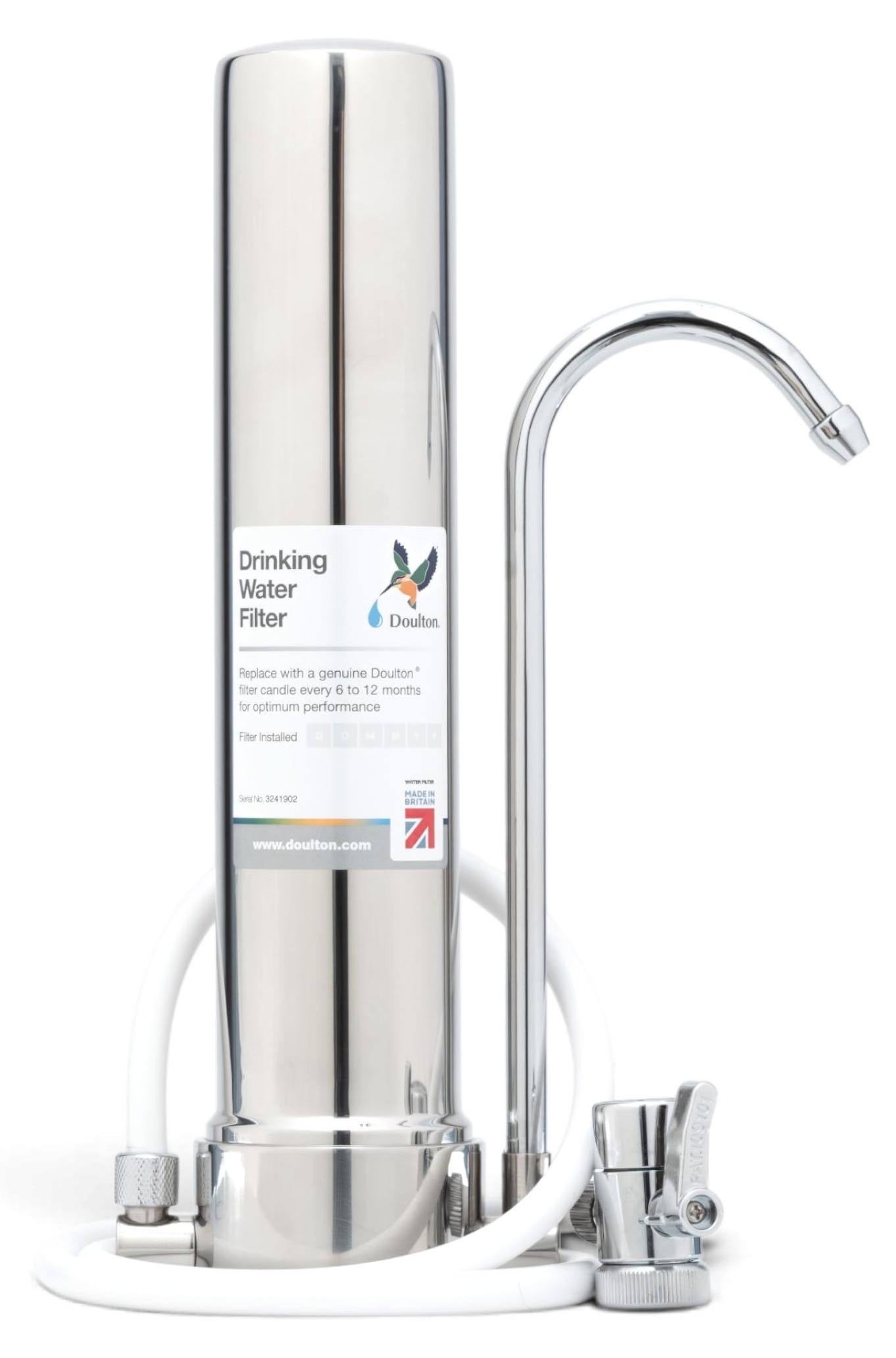 Wasserfilter-Set 10" Chrom, Biotect Ultra, 120 l/h