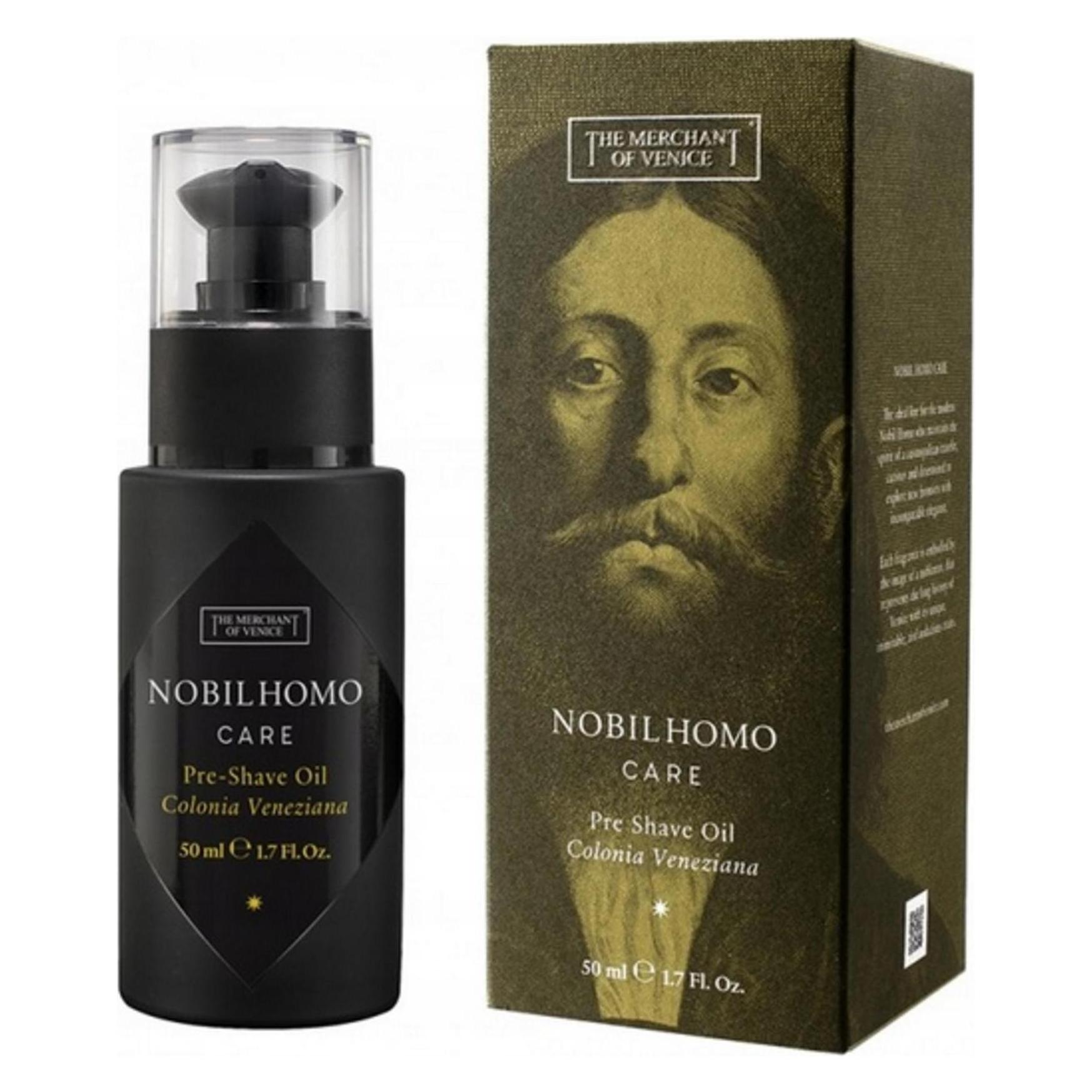 The Merchant of Venice Colonia Veneziana Rasieröl für Männer (50 ml, Pre Shave, Rasieröl) (497059)
