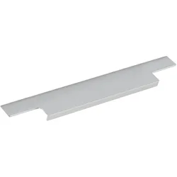 Furnipart, Profil + Stange, Trim Griffleiste Möbelgirff Länge 695 mm Aluminium Edelstahl effekt