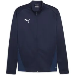 Puma, Herren, Laufjacke, teamGOAL Training Jacket (3XL), Blau, 3XL