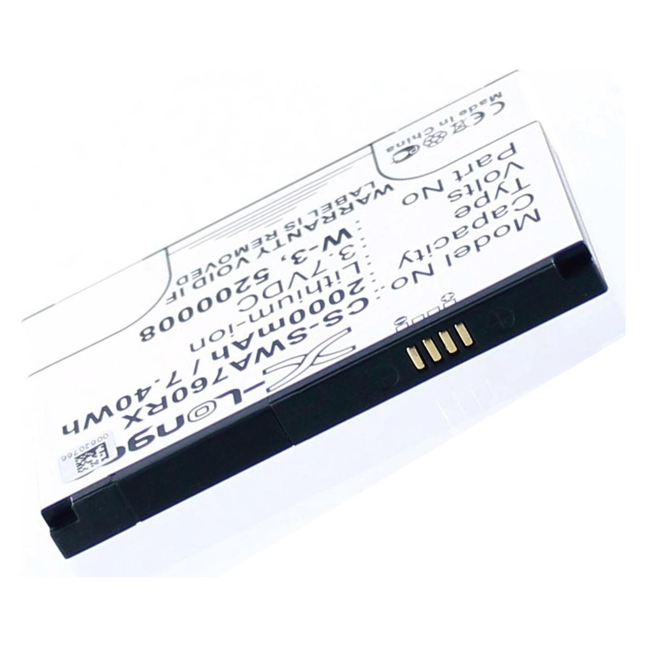 AGI 28015 Wiederaufladbare Batterie Lithium-Ion (Li-Ion) 2000 mAh 3,7 V (1 Stk., 2000 mAh) (28015)