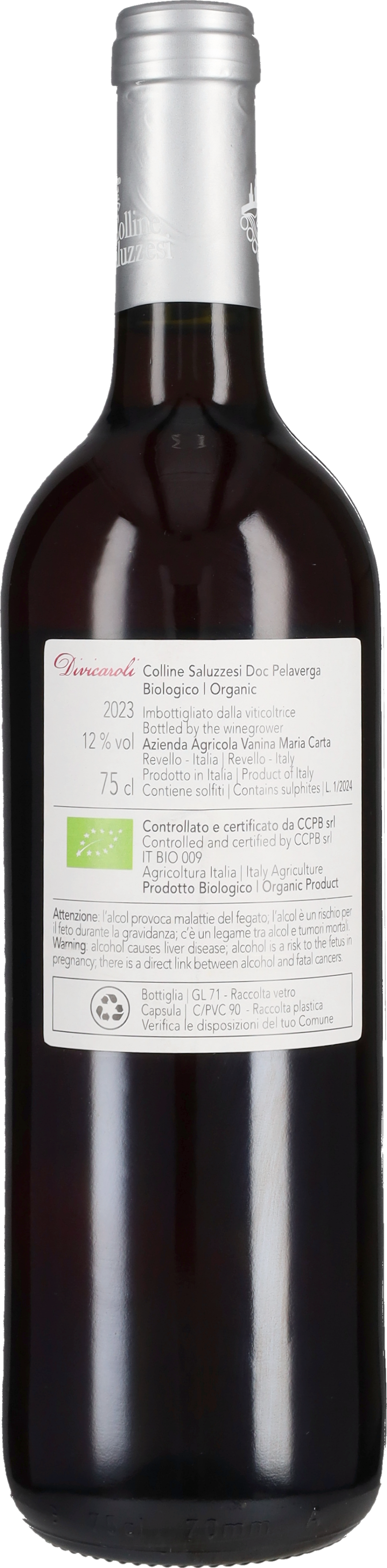 Cascina Melognis Pelaverga 'Divicaroli' 2024
