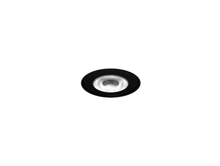 Wever & Ducré Lighting WEVER DUCRÉ LED-Bodeneinbauleuchtelampe Blink 1.0 schwarz randlos, schwarz, Aluminium, Einbauleuchte