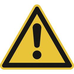 SAFETYMARKING Warnschild Allgemeines Warnzeichen Folie selbstklebend 25 mm ISO 7010 44 St. 30.0351