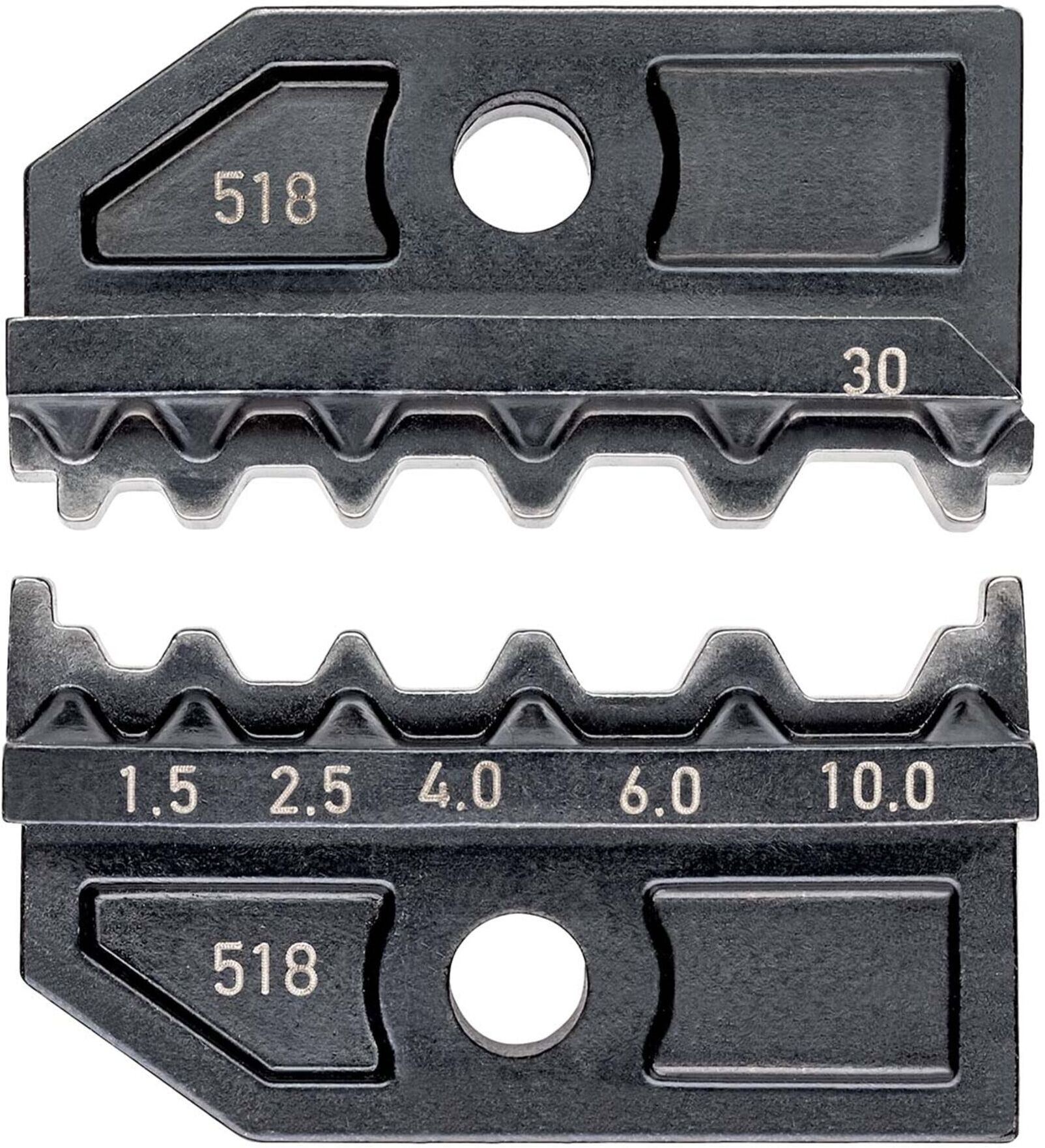 KNIPEX 97 49 30 Crimpeinsatz für unisolierte Stoßverbinder )