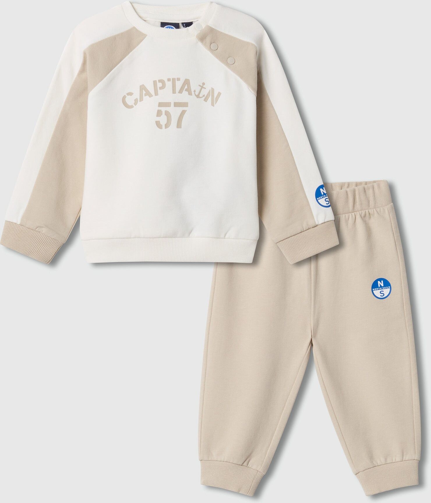 North Sails Strampler im sportlichen Stil mit Kapitäns-Print Combo 2 799000 12M