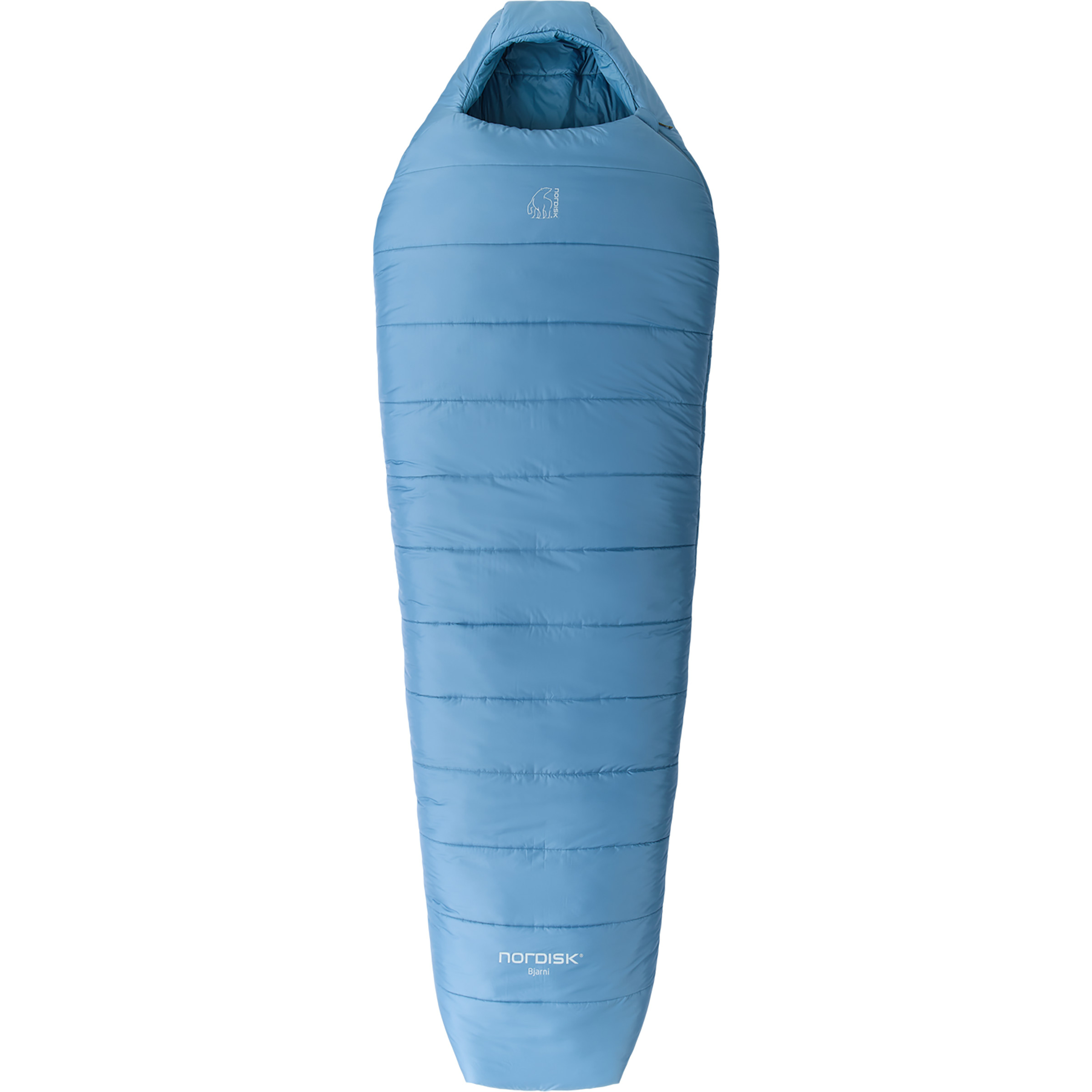 Nordisk Bjarni -10° Mummy Schlafsack Kunstfaserschlafsäcke blau Größe max. 190cm Camping Wasserabweisend