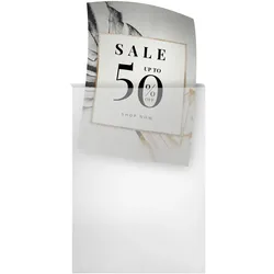 Wetterfeste Postertasche A1 594 x 841 mm, Kunststoff, transparent