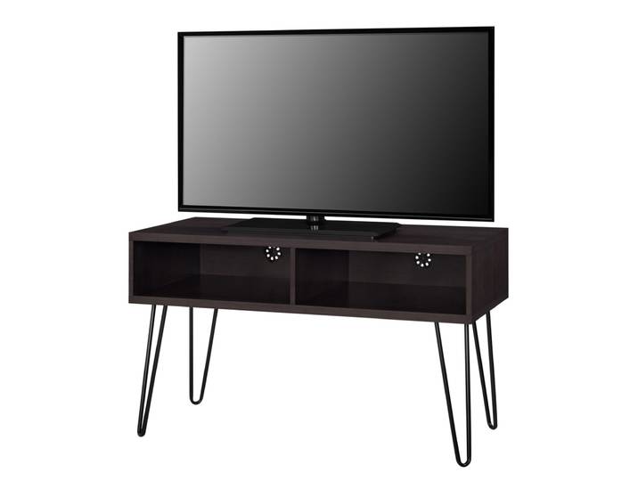 Lowboard OWEN Metall/Stahl teilmassiv 63 x 107 x 50 cm...