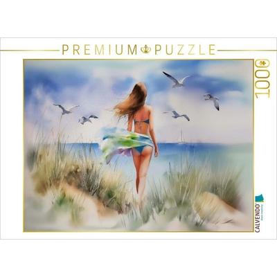 CALVENDO Puzzle Eine Brise am Meer | 1000 Teile Lege-Größe 64x48cm Foto-Puzzle für glückliche Stunden, von , Calvendo Puzzle