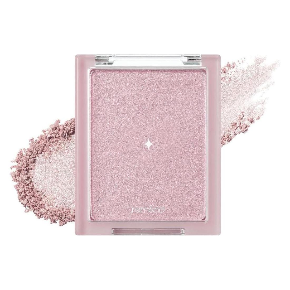 Rom&Nd See-Through Veillighter Cheek Highlighter 5.5g 02 Moon Kissed Veil (02 MOONKISSED VEIL, Highlighter, 5.50 g) (RN-SV02-2)