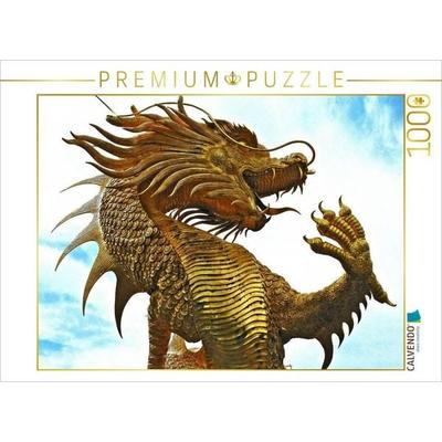 CALVENDO Puzzle chinesischer Drache | 1000 Teile Lege-Größe 64x48cm Foto-Puzzle für glückliche Stunden, Game von , Calvendo Puzzle