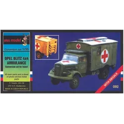 Plus Model Opel Blitz 4x4 Krankenwagen