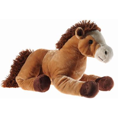 Kuscheltier HEUNEC "Pferd liegend 62 cm braun", braun, Plüschfiguren, KinderH:62cm L:62cm, Plüsch, Kuscheltier, H:62cm L:62cm