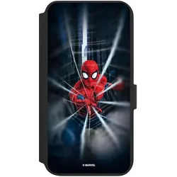 Nivocase Klapphülle für Samsung Galaxy S22+ Handyhülle aus Kunst Leder NIVOflip schwarz Kinofilm Marvel (Samsung Galaxy S22+), Smartphone Hülle, Schwarz