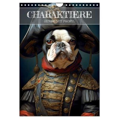 CHARAKTIERE Hunde mit Profil (Wandkalender 2027 DIN A4 hoch), CALVENDO Monatskalender