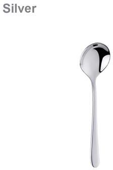 The Handy Homestead Beautiful Gold And Blue Stainless Steel Teaspoons Perfect For Christmas Dinnerware Silver S 10.7cm