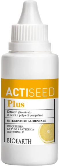 BIOEARTH INTERNATIONAL Sr Actiseed Pompelmo Semi Estratto Liquido, 50 ml