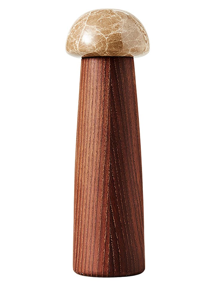 Muubs Salz-/Pfeffermühle "Yami" in Natur - (H)20 x Ø 6,5 cm - onesize