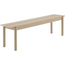 Muuto Linear Wood Bank, 170 cm, eiche natur