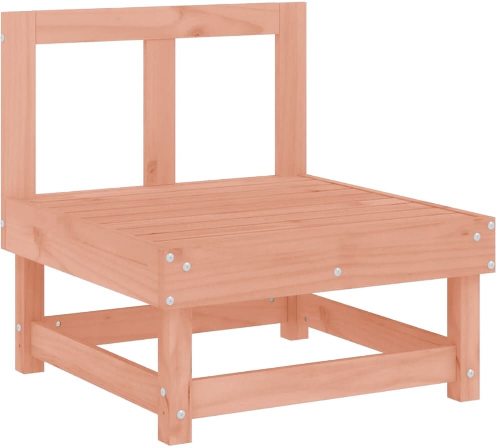 vidaXL Canapé central de jardin bois massif douglas