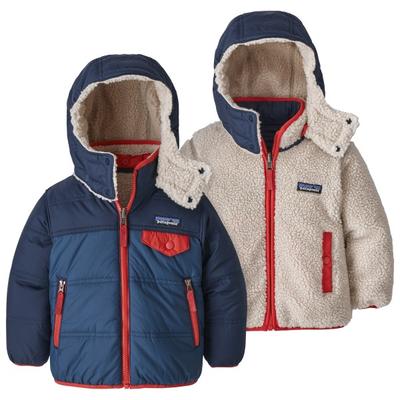 Patagonia - Baby Reversible Tribbles Hoody - Winterjacke Gr 2 Years blau