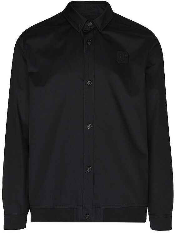 FRED PERRY Hemd  schwarz   S S