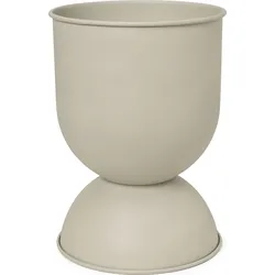 Hourglass Übertopf groß, Kaschmir