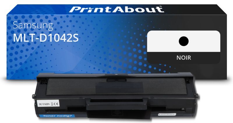 PrintAbout Toner compatible Samsung MLT-D1042S (SU737A) - Noir Noir