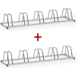 Fahrradständer, 1+1 GRATIS, für 5 Räder, zum Verankern