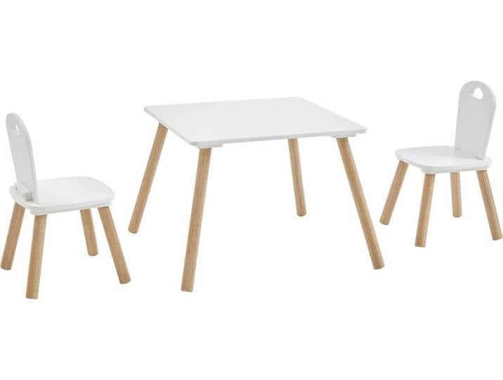 MID.YOU Kindermöbel 3er-Set SMALL, Pinie, Holznachbildung