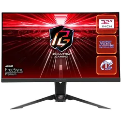 AsRock Phantom Gaming PG32QF2B (2560 x 1440 Pixel, 31.50"), Monitor, Schwarz