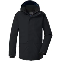 KILLTEC KOW 85 MN PRK Parka Herren | Gr. XL | schwarz - schwarz